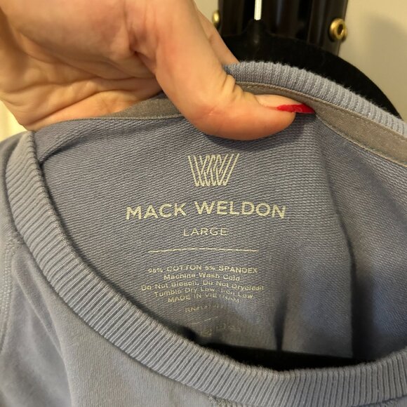 Mack Weldon Soft Long Sleeve Crewneck Sweater - Picture 2 of 4